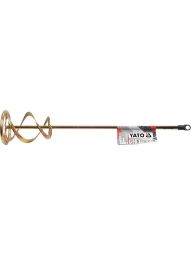 Maišytuvas klijams-tinkui Yato | 15-25kg, d-120mm, L-600mm Hex