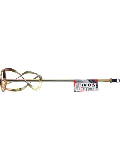 Maišytuvas statybiniams mišiniams Yato | 15-25kg, d-120mm, L-600mm M14
