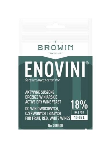 Maitinamoji vyno mielių terpė Browin, mėlyna/balta