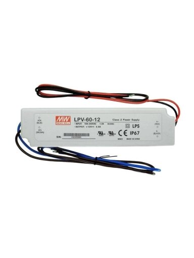 Maitinimo šaltinis Mean Well LED, 5 A