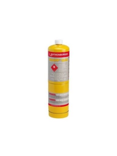 MAP/PRO,steel,1"-US;EN conform gas cartridge 750ml, Rothenberger