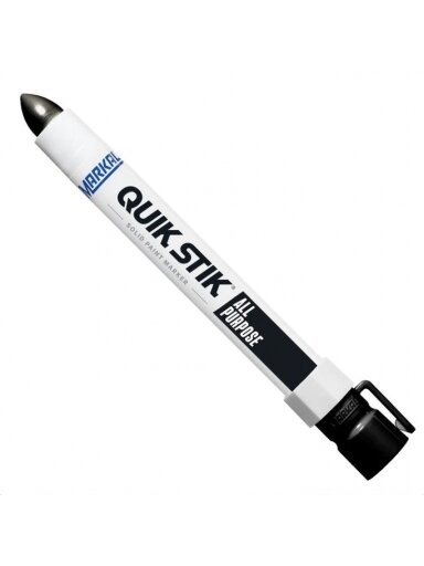 Markal Dažų kreidelė QUIK STIK, juoda