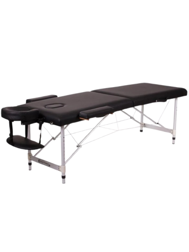 Masažo stalas RESTPRO ALU 2 Black M dydis - sudedamas