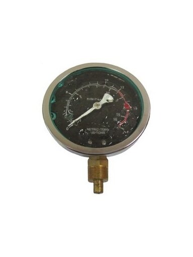 ⬡ Matuoklis hidrauliniam presui. Atsarginė dalis 50 t presui TL0500BF-50 (TL0500BF50MAN, TONGLI)