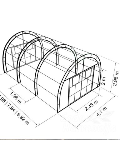 MAXI 4.1x3.98m. 4 mm
