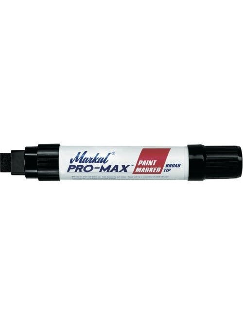 Markal Nenuplaunamas markeris PRO MAX, juodas Markal Nenuplaunamas markeris PRO MAX, juodas