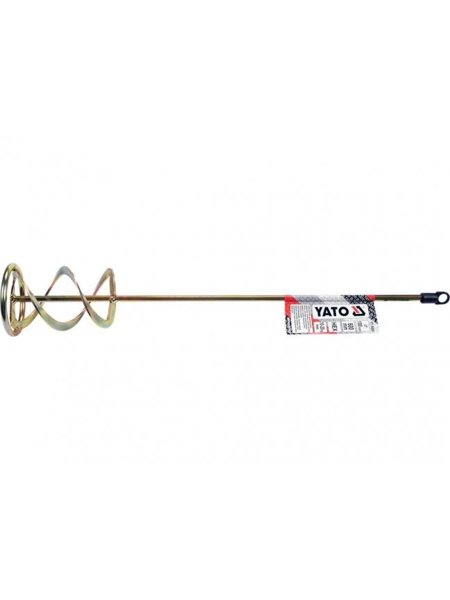 Maišytuvas klijams-tinkui Yato | 10-20kg, d-100mm, L-600mm Hex Maišytuvas klijams-tinkui Yato | 10-20kg, d-100mm, L-600mm Hex