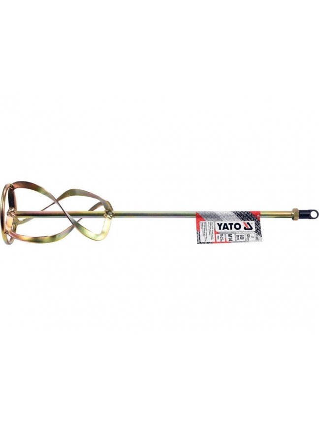Maišytuvas statybiniams mišiniams Yato | 15-25kg, d-120mm, L-600mm M14 Maišytuvas statybiniams mišiniams Yato | 15-25kg, d-120mm, L-600mm M14
