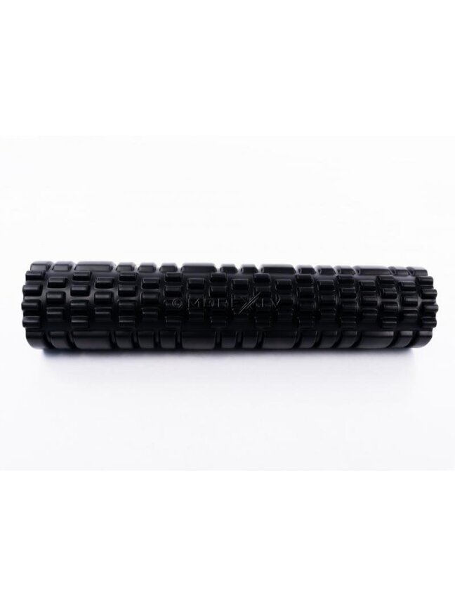 Masažo - Pilatės Volas Yoga Roller 14x62cm, juodas 1 Masažo - Pilatės Volas Yoga Roller 14x62cm, juodas 1