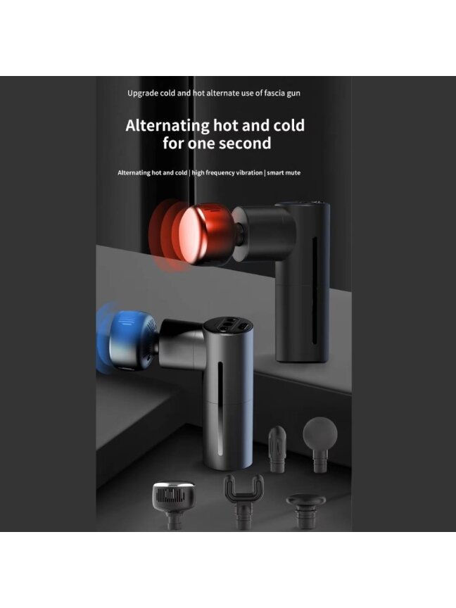 Masažo pistoletas THOMS HeatPro Deep Massage – su šildymo funkcija 6