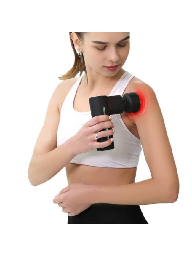 Masažo pistoletas THOMS HeatPro Deep Massage – su šildymo funkcija 9 Masažo pistoletas THOMS HeatPro Deep Massage – su šildymo funkcija 9