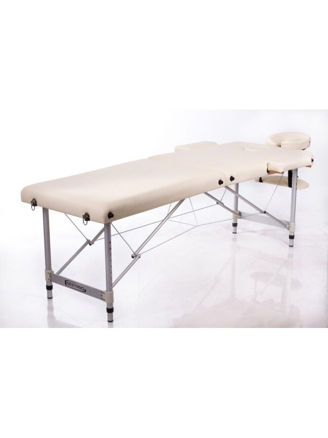 Masažo Stalas RESTPRO ALU 2 Cream M dydis - sudedamas 1