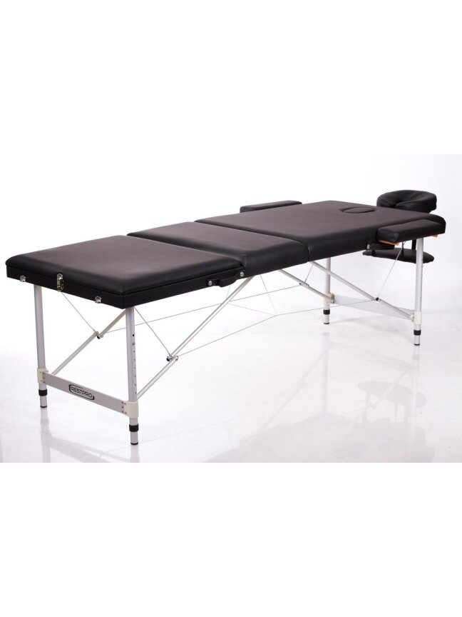 Masažo Stalas RESTPRO ALU 3 Black - sudedamas 1 Masažo Stalas RESTPRO ALU 3 Black - sudedamas 1