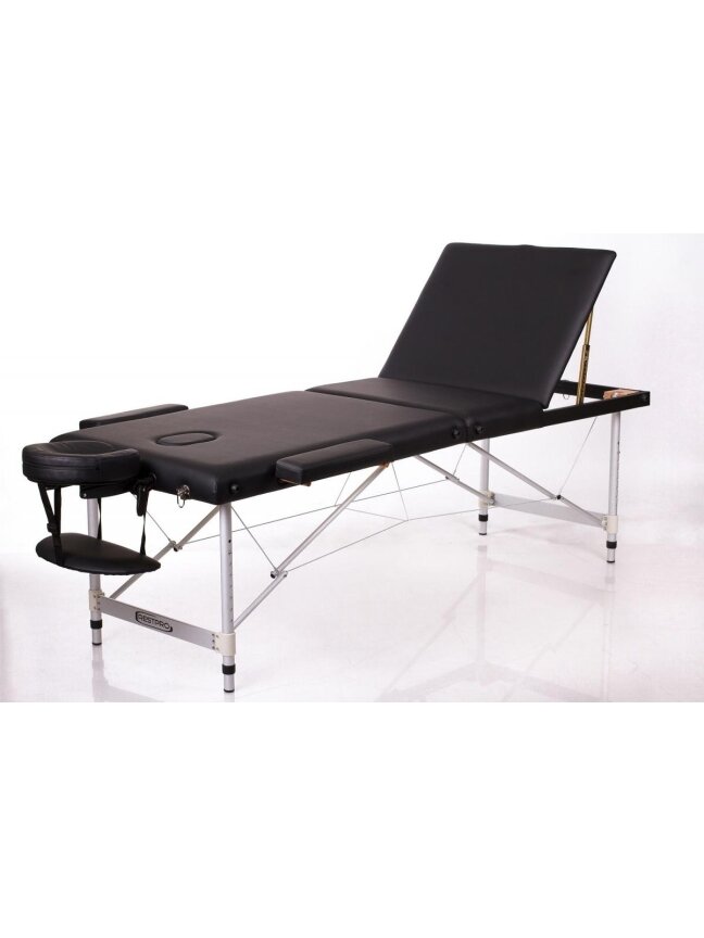 Masažo Stalas RESTPRO ALU 3 Black - sudedamas Masažo Stalas RESTPRO ALU 3 Black - sudedamas