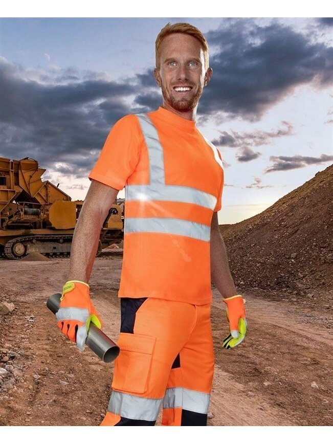 Marškinėliai Ardon Hi-viz Ref102, oranžinė, XXL 1 Marškinėliai Ardon Hi-viz Ref102, oranžinė, XXL 1