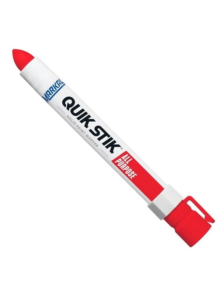 Markal Dažų kreidelė QUIK STIK, raudona