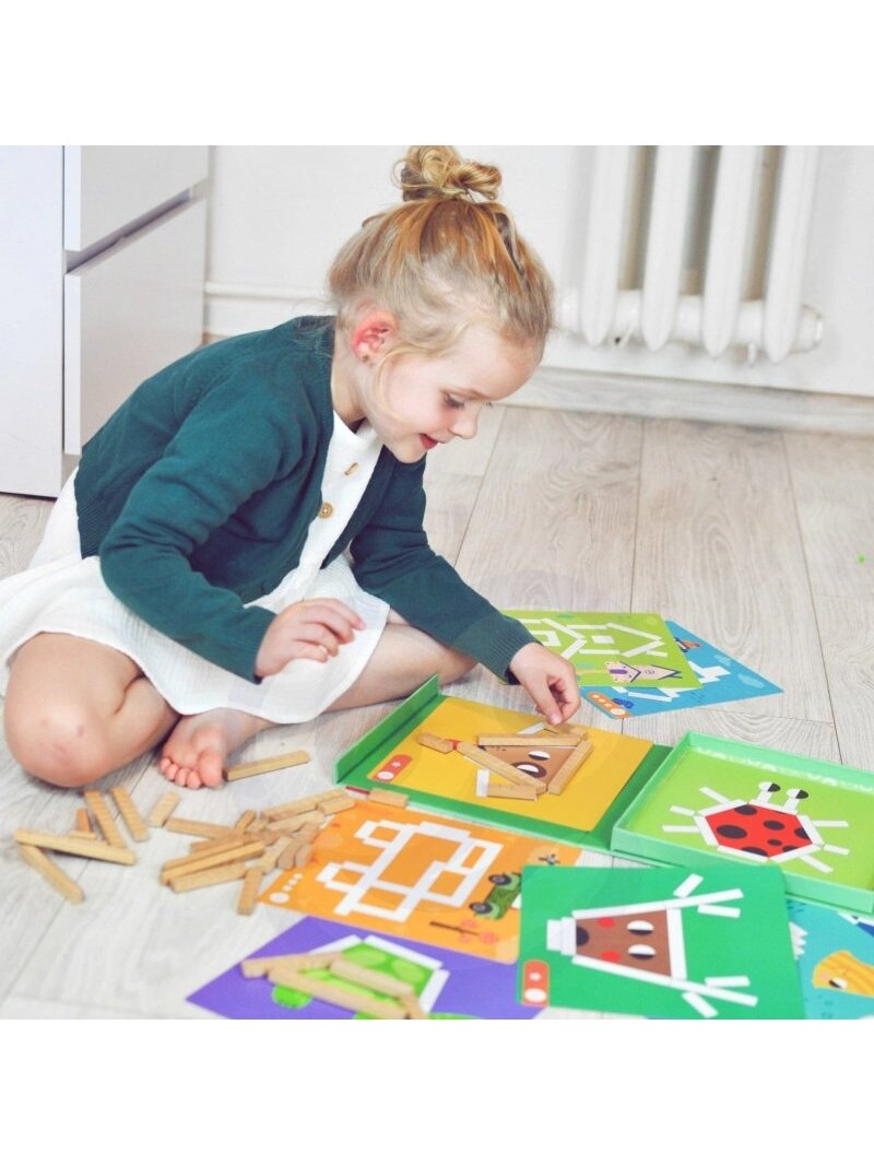 Magnetiniai Blokeliai Vaikams TOOKY TOY 6 Magnetiniai Blokeliai Vaikams TOOKY TOY 6