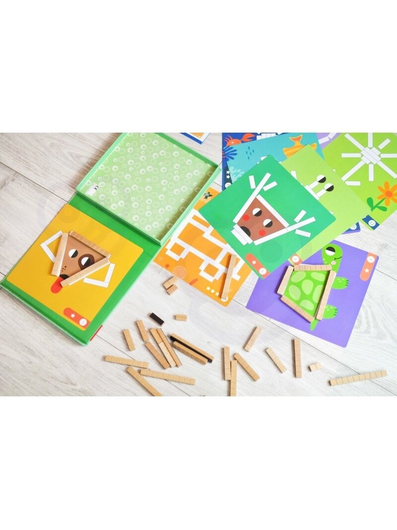 Magnetiniai Blokeliai Vaikams TOOKY TOY 8 Magnetiniai Blokeliai Vaikams TOOKY TOY 8