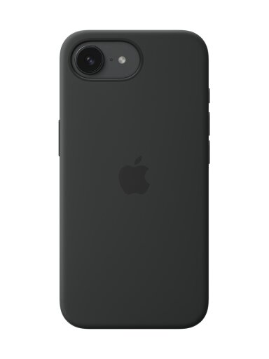 MD3N4ZM/A iPhone 16e Silicone Case, Black