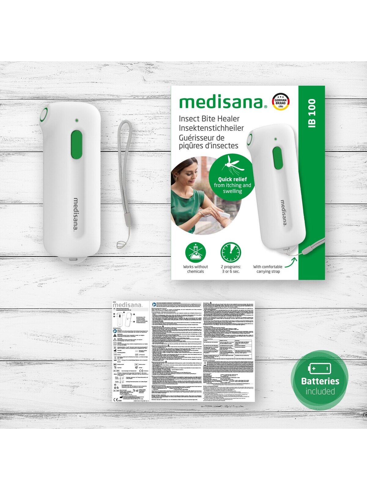 Medisana IB 100 priemonė po vabžių įkandimo 3 Medisana IB 100 priemonė po vabžių įkandimo 3