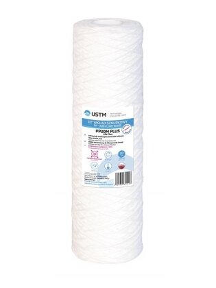 Mechaninė siūlinė filtro kasetė USTM PP20M PLUS 10", 20 mkm Mechaninė siūlinė filtro kasetė USTM PP20M PLUS 10", 20 mkm