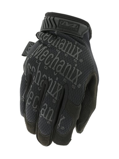 Mechanix Wear Pirštinės Mechanix The Original® Covert 55 juodos L dydis. Velcro, dirbtinė oda, TrekDry®
