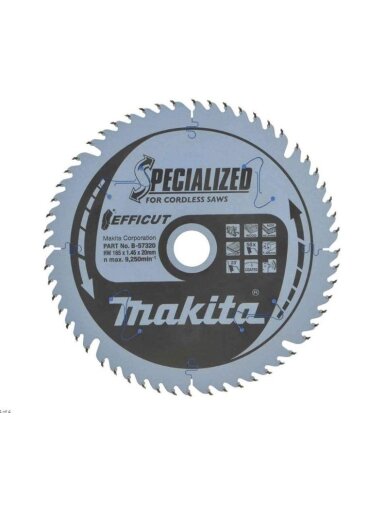 Medienos pjovimo diskas Makita B-57320, 165 x 20 x 1,45 mm
