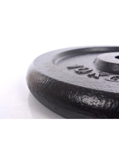 Metalinis diskas štangoms ir hanteliams 10kg (31,5mm)