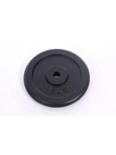 Metalinis diskas štangoms ir hanteliams 5kg (31,5mm)