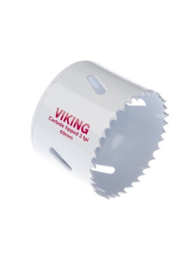 Metalo gręžimo karūna Viking 71060, 60 mm