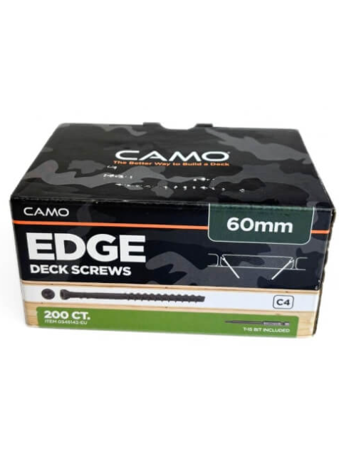 Medsraigčiai CAMO C4 ProTech 60 mm 200 vnt. Medsraigčiai CAMO C4 ProTech 60 mm 200 vnt.