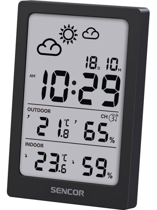 Meteorologinė stotelė Sencor SWS 2300 B 1 Meteorologinė stotelė Sencor SWS 2300 B 1