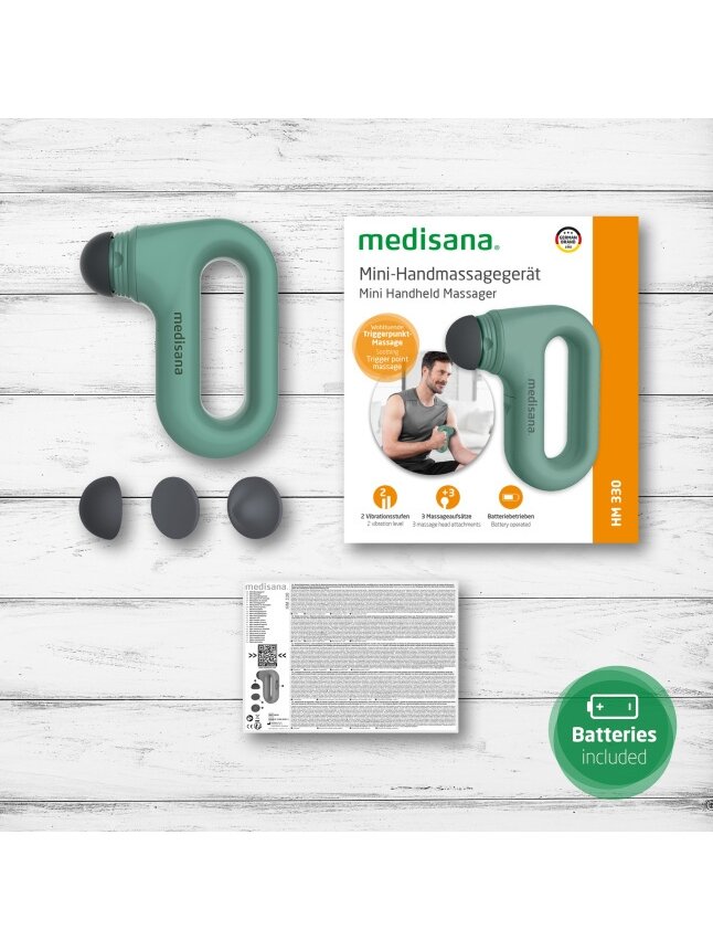 Medisana HM 330 smūginis masažuoklis 3 Medisana HM 330 smūginis masažuoklis 3