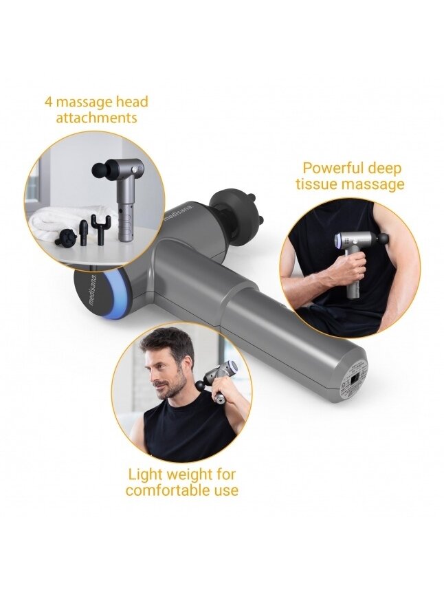 Medisana MG 500 masažinis pistoletas 5 Medisana MG 500 masažinis pistoletas 5