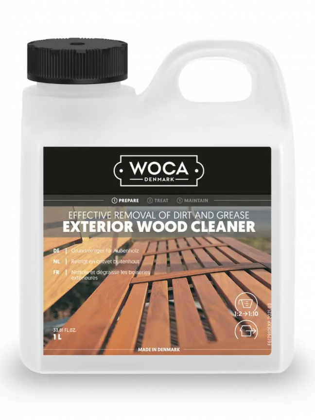 Medienos ploviklis Woca Exterior wood cleaner 1 l Medienos ploviklis Woca Exterior wood cleaner 1 l