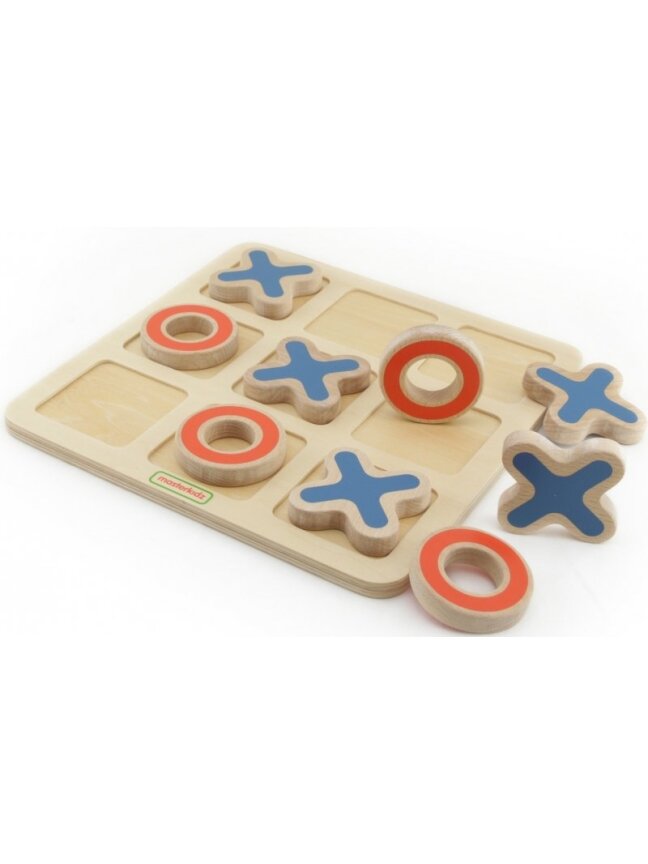 Medinis Žaidimas Vaikams Loginis Galvosūkis Tic Tac Toe MASTERKIDZ 1
