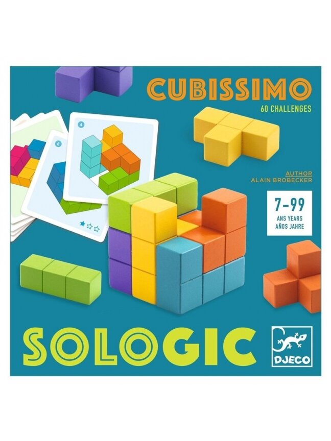 Medinių figūrų gaminimo rinkinys Djeco Cubissimo 1 Medinių figūrų gaminimo rinkinys Djeco Cubissimo 1