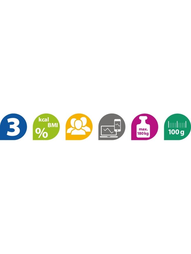 MEDISANA BS 440 CONNECT KŪNĄ ANALIZUOJANČIOS SVARSTYKLĖS (SU BLUETOOTH FUNKCIJA) 3
