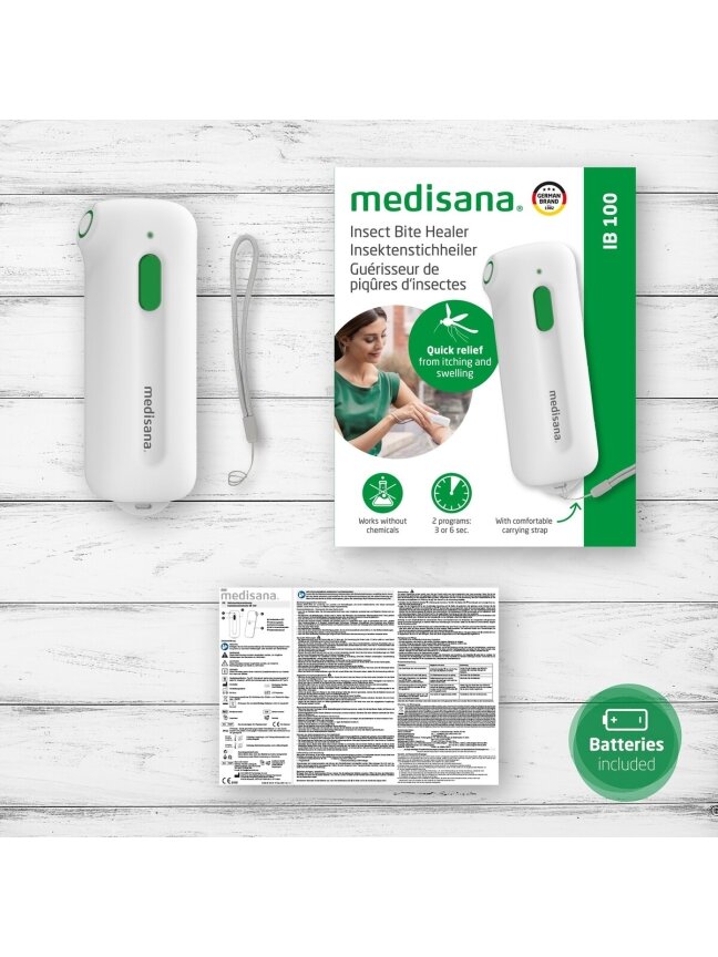 Medisana IB 100 priemonė po vabžių įkandimo 3 Medisana IB 100 priemonė po vabžių įkandimo 3