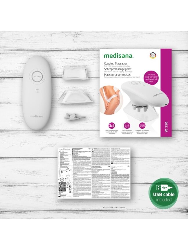 Medisana VC 150 vakuuminis masažuoklis 4