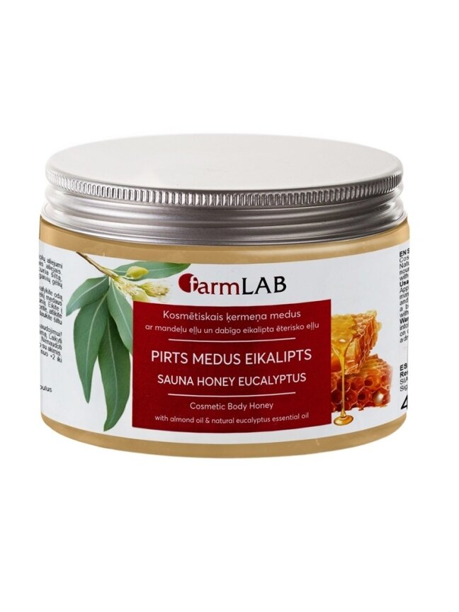 Medus saunai/pirčiai Eukaliptas, 0.42 kg Medus saunai/pirčiai Eukaliptas, 0.42 kg