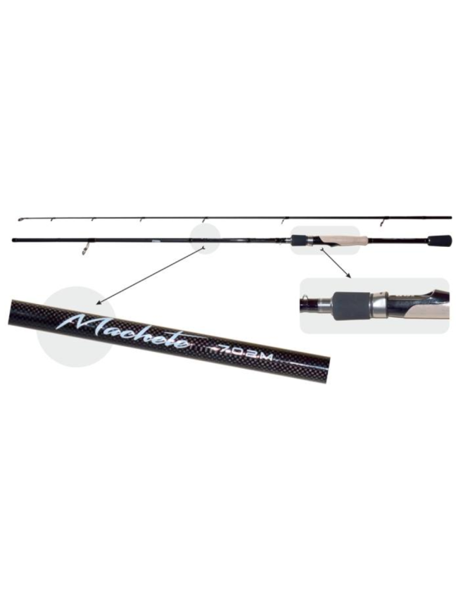 Meškerė AKARA MACHETE 2X ilgis 240 cm testas 17 - 45 g Meškerė AKARA MACHETE 2X ilgis 240 cm testas 17 - 45 g