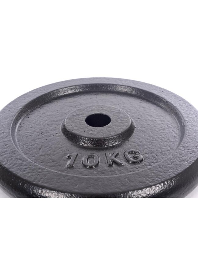 Metalinis diskas štangoms ir hanteliams 10kg (31,5mm) 2