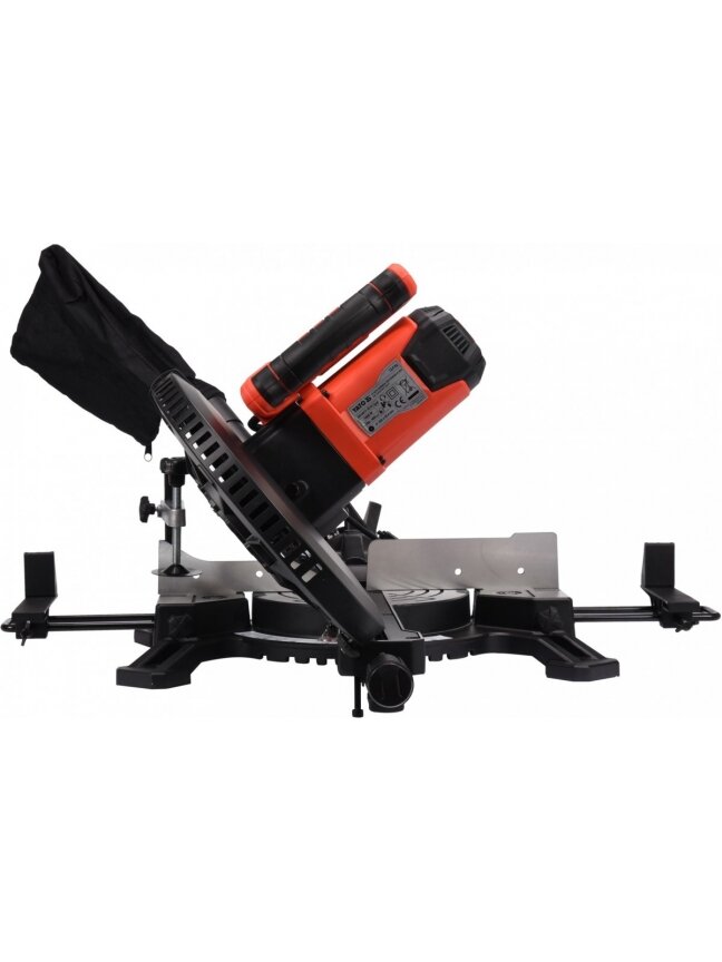 Metalo ir medžio pjovimo staklės 1800W 255mm, 2 bėgiai, padavimo funkcija Yato 2 Metalo ir medžio pjovimo staklės 1800W 255mm, 2 bėgiai, padavimo funkcija Yato 2