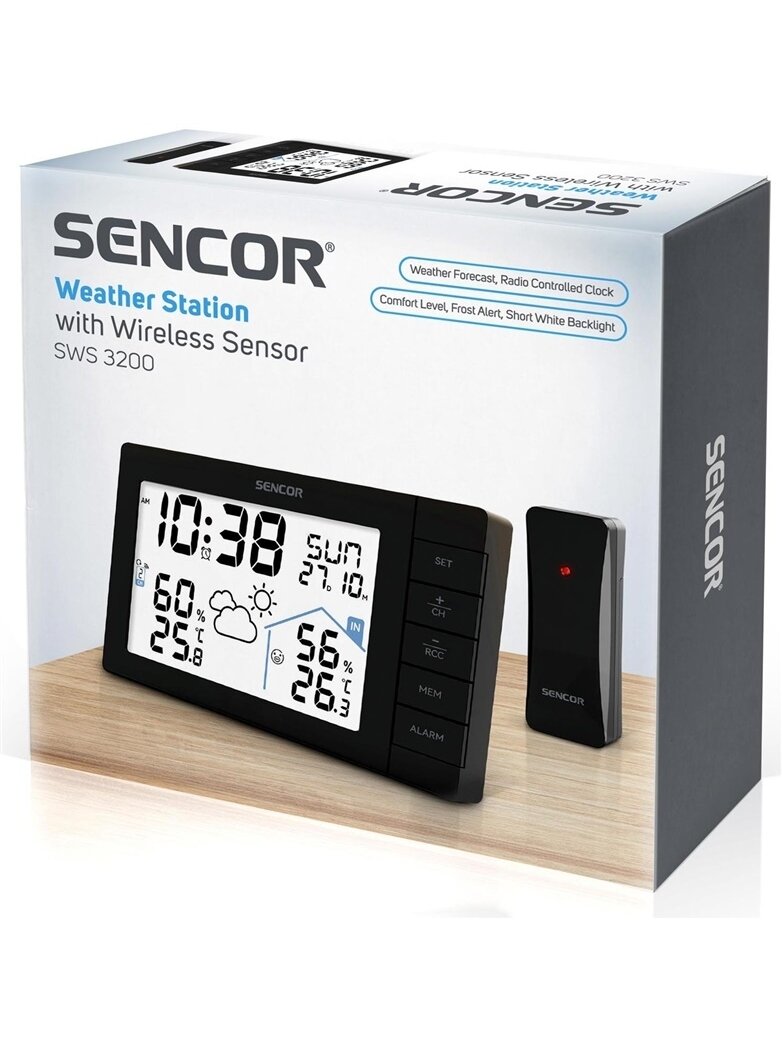 Meteorologinė stotelė Sencor SWS 3200 1 Meteorologinė stotelė Sencor SWS 3200 1