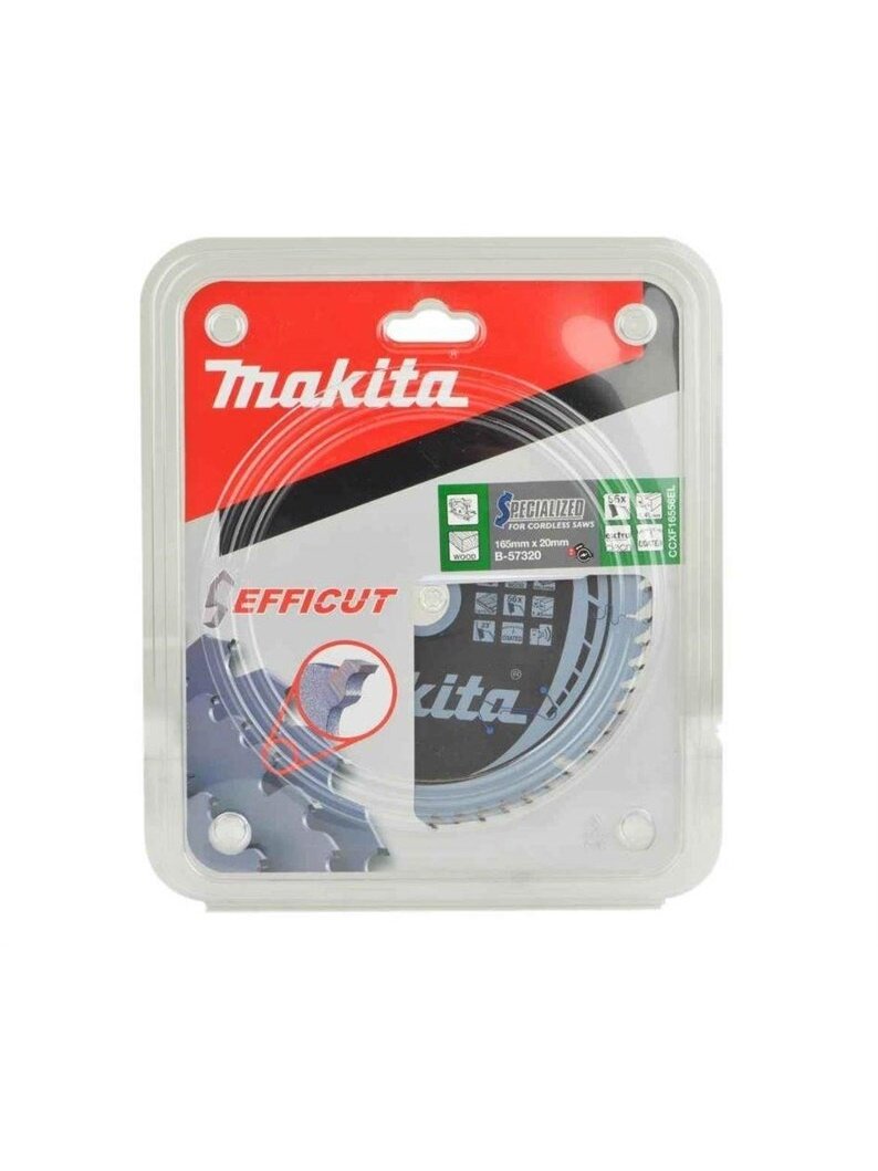 Medienos pjovimo diskas Makita B-57320, 165 x 20 x 1,45 mm 1 Medienos pjovimo diskas Makita B-57320, 165 x 20 x 1,45 mm 1