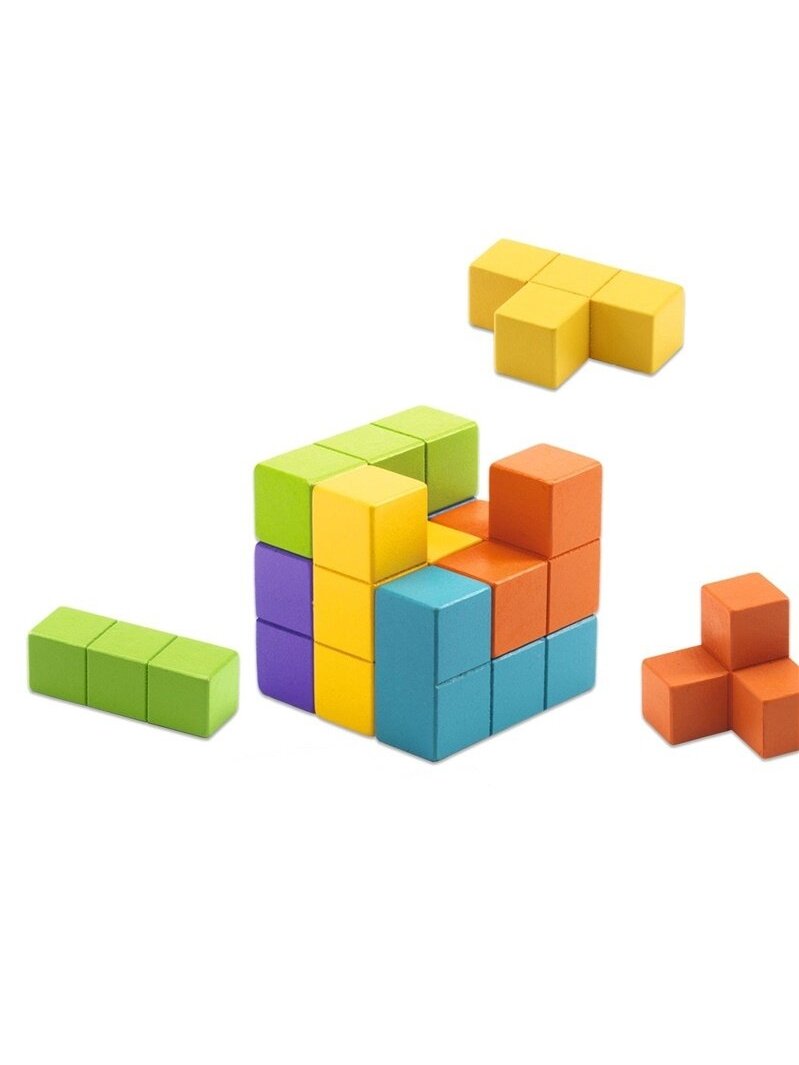 Medinių figūrų gaminimo rinkinys Djeco Cubissimo 2 Medinių figūrų gaminimo rinkinys Djeco Cubissimo 2
