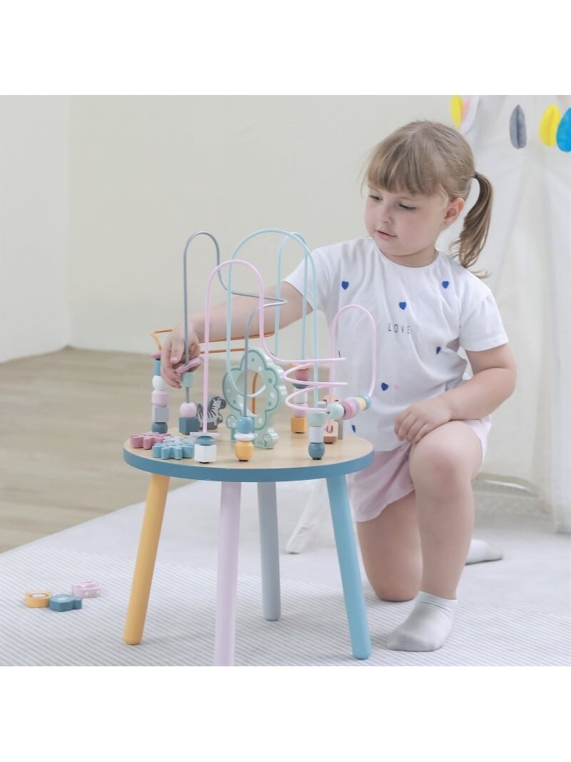 Medinis Edukacinis Stalas VIGA PolarB Montessori 2