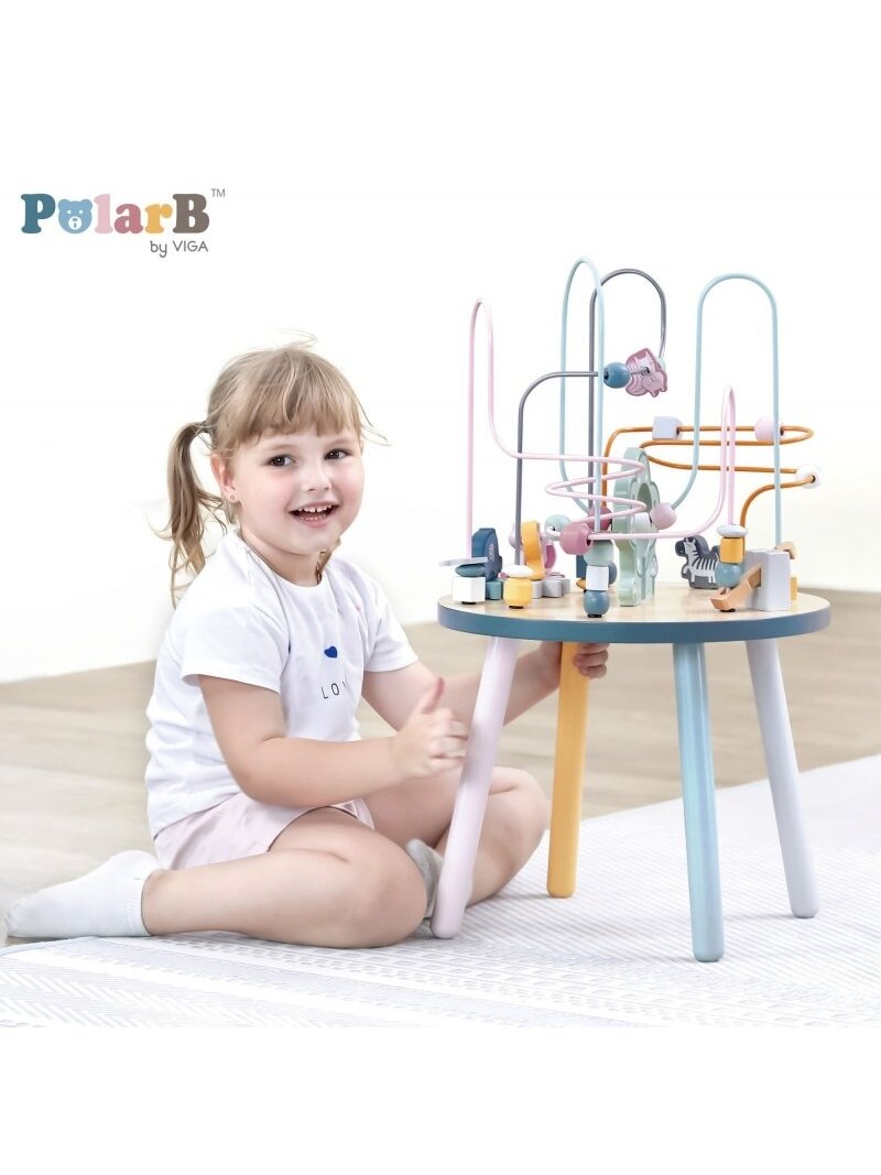 Medinis Edukacinis Stalas VIGA PolarB Montessori 4