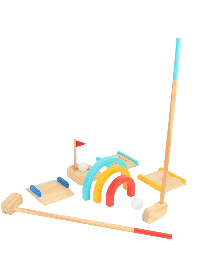Medinis Golfo Rinkinys Tooky Toy Dviems 2